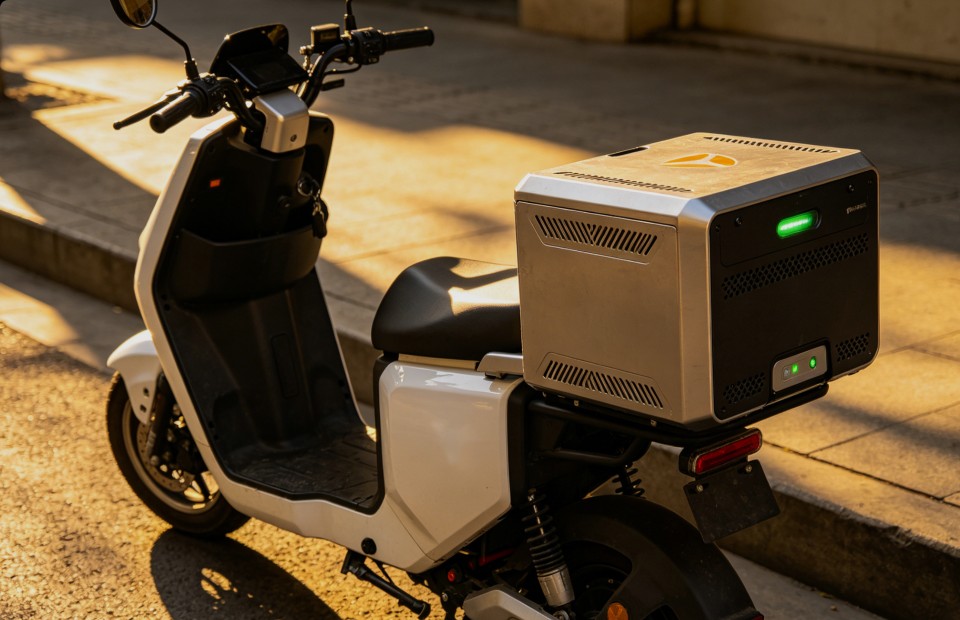 High frequency battery swapping ensures uninterrupted rider transport capacity
